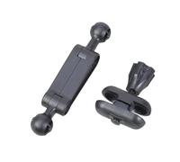 Hattba Tige d'extension robuste adaptée pour les supports de téléphone de véhicule de 17 mm - Rotation à 360 degrés - Pour tableau de bord de camion