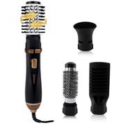 HATTEKER 4 en 1 SECHE-CHEVEUX Brosse Soufflante Rotative Automatique Styler Multifonction Séchage et Coiffage
