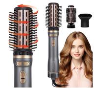 HATTEKER SECHE-CHEVEUX 3-en-1 Brosse Soufflante Rotative Automatique, Ionique Céramique, Föhn & Coiffage, Gris