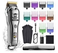 Hatteker Tondeuse Cheveux Professionnelle Tondeuse Barbe Pour Hommes Tondeuse De Précision Imperméable IPX7