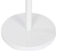 Hattestap Home ESPRIT Blanc naturel Bois Métal Scandi 33 x 33 x 185 cm