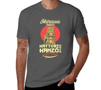 Hattori, Hanzo, Sword and Sushi, T-shirt pour homme, Style gris foncé, M