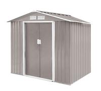 HATTORO S100 XL Abri de jardin en métal - Différentes tailles - Gris clair