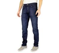 Hattric Jean Cross Denim Harris pour Homme Droit, Bleu Foncé (48), 30W / 32L