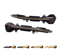 Hatu Lot de 2 clignotants dynamiques LED latéraux pour rétroviseur de Seat Leon III Mk3 Ibiza Mk5 Cupra Arona KJ7 2013 2014 2015 2017 2018 (Leon 5F 2013-2018)