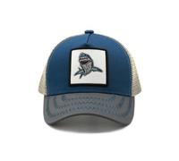 Hatwell Casquette Trucker Enfant Garçon 2-6 Ans, Requin Gris Marine