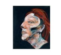 Hau3sh3a Francis Bacon Impression sur toile Trois études sur Isabel Rawsthorne CéLèBre Peinture sur toile Reproductions de Tableaux Poster Decoratifs Muraux Salon60x50cm(24x20in) Sans cadre