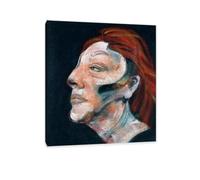Hau3sh3a Francis Bacon Impression sur toile Trois études sur Isabel Rawsthorne CéLèBre Peinture sur toile Reproductions de Tableaux Poster Decoratifs Muraux Salon95x80cm(37x31in) Avec cadre