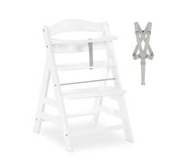 Hauck Alpha+ Chaise haute traditionnelle Siège rigide Blanc