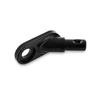 hauck Attelage Remorque Velo - Compatible Remorque Vélo Enfant Dryk Duo, Dryk Duo Plus, Bike N Walk Duo - Bike Trailer Hitch, Montage Facile et Sécurité Renforcée, Métal Noir