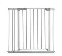 hauck Barriere de Securite Enfant Porte et Escalier et Barriere Chien Stop N Safe 2 incl. Extension de 9 cm, pour Largeur de 84 à 89 cm, Sans Percage - Usage Intérieur, Métal Gris
