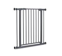 Hauck Barrière de sécurité Open N Stop 2, 75–80 cm, sans perçage, ouverture bilatérale, métal gris
