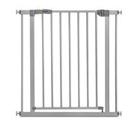 hauck Barrière de Sécurité pour Enfants Stop N Safe 2 / Sans Percage / de 75 à 80 cm / Extensible avec Extensions (pas inclus) / Métal / gris