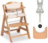 Hauck Beta+ Chaise haute traditionnelle Assise rembourrée Bois
