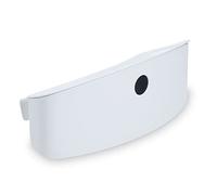 hauck Boîte Rangement pour Chaise Haute Bébé Alph Bet Arketa, Blanc | Boîte avec couvercle jusqu'à 3 kg, fixation facile au dossier, ouverture à l'avant, facile à nettoyer