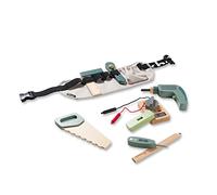 Hauck Ceinture porte-outils enfant Learn to Work – Bois FSC®, dès 3 ans, sangle réglable