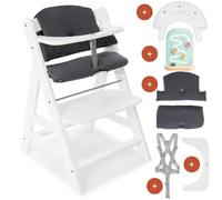 hauck Chaise Haute Bébé Alph avec Plateau Play Tray et Jouet - White