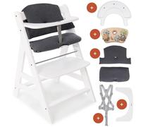 hauck Chaise Haute Bébé Alph avec Plateau Play Tray et Jouet - White