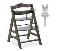 HAUCK - Chaise haute Alpha+ Select Charcoal