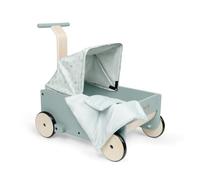hauck Chariot de Marche et Poussette Poupée 2 en 1 Learn to Walk Dolls | Dès 12 mois, frein réglable, poignée 45-49 cm, canopy réversible, roues silencieuses, coussin et couverture inclus