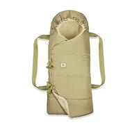 hauck Couffin Bébé 3en1, Chanceliere Universelle pour Poussette, Nid d'Ange, Tapis d'Éveil Carry N Play - Pliable, Dès Naissance, Fixation Simple et Sûr, Insert Souple, Lavable - Teddy Fleece Green