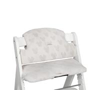 hauck Coussin Chaise Haute Bébé Highchair Pad Select Disney - Compatible avec Siège Bébé Alpha+, Beta+ et Arketa, 6 à 36 Mois, Double Rembourrage, Antidérapant, Facile à Fixer - Mickey Light Beige