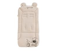 Sur assise pour poussette - HAUCK - Coton - Fentes pour harnais 5 points - Winnie l'ourson Beige
