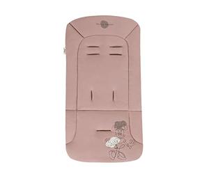hauck Coussin Poussette Universelle - Également pour Nacelle Bébé, Remorque Velo Enfant - Coton, Respirant, Doux, Facile à Installer, Été et Hiver - Minnie Mouse Rose