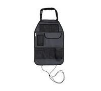 Hauck Cover Me Deluxe Protecteur pour dossier de siège de voiture de bébé - Accessoires pour chaises de voiture pour babyphone (Protecteur pour dossier de siège de voiture de bébé, Noir, 380 mm, 580 mm)