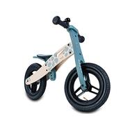 Hauck Draisienne 2 Ans Balance N Ride, Velo Bebe en Bois FSC, Supporte Jusqu'à 20 kg, Selle Réglable, Roues Pneumatiques 12 Pouces, Portable, Sonnette