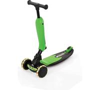 hauck Draisienne et Scooter pour Enfants 1-5 Ans, Effets LED, Frein à Main, Vert Neon