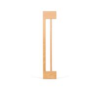 hauck Extension 15 cm Seulement pour Clear Step Easyclose Eco, Hêtre | Inclus tiges de fixation, jusqu'à 2 extensions par barrière, une de chaque côté