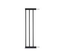 Hauck Rallonge barrière 21 cm pour Clear Step 2, Open N Stop 2, Autoclose N Stop 2 – Métal noir