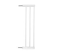 hauck Extension de 21 cm pour Barrière de Sécurité Enfant pour Stop N Safe 2, Open N Stop KD, Open N Stop, Clear Step, Autoclose N Stop, Rallonge Sans Perçage, Fixation par Pression - Métal Blanc