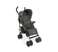 hauck Fold N Care - Poussette Canne Compacte et Légère 7,6 kg, dès 6 Mois jusqu’à 22 kg, Dossier Inclinable, Pliage Rapide, UV 50+, Grand Panier, Roues EVA et Roues Avant Pivotantes - Olive