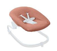 hauck Housse Transat Bebe pour Balancelle Alpha Bouncer Premium, Alpha Bouncer Deluxe, Alpha Bouncer 2in1, Coton Mousseline Respirant, 85 cm x 74 cm x 0,25 cm, Liège