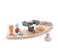 hauck Jouet en Bois Bébé Play Cockpit pour Play Tray, Poste de Pilotage | Pour chaises hautes Alph Bet et Arketa, volant et levier de vitesse, favorise la motricité, bois certifié FSC®
