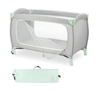 hauck Lit Parapluie avec Ouverture et Roues Sleep N Play Go Plus Dusty Mint | Pliage compact. sac de transport I De la naissance à 15 kg/3 ans, lit bébé et parc (sans matelas)