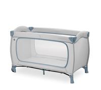 hauck Lit Parapluie Bebe Sleep N Play Go Plus, Grande Ouverture Latérale pour Jouer, Pliable, Compact, Sac de Transport, de la Naissance à 15 kg, Dusty Blue