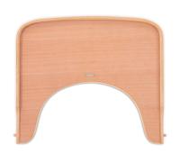 hauck Planche à manger en bois pour chaise haute en bois Alpha+ & Beta+ Alpha Wooden Tray, pour enfants 6-36 mois, table à manger en bois de hêtre ® avec bord surélevé (Natural)