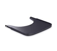 hauck Plateau Bebe Repas pour Chaise Haute Bébé Alpha+ & Beta+ - Tablette Alpha Wooden Tray 6-36 Mois, Bois de Hêtre FSC, Bord Surélevé - Gris Foncé