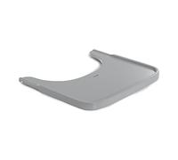 Hauck Tablette pour chaise haute Alpha – Bois de hêtre FSC, bord surélevé – Gris