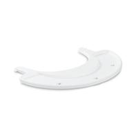 hauck Plateau de Jeu pour Chaise Haute Bébé Alpha+ et Beta+, White | Support pour jeux d'éveil à clipser sur l'arceau, compatible avec jusqu'à trois jeux motricité (non inclus)