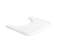 hauck Plateau Repas Bois pour Chaise Haute Bébé Alpha+ et Beta+, White