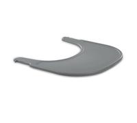 Hauck Plateau pour chaise haute Alpha Click Tray – Fixation rapide, nettoyable, recyclé GRS, Gris