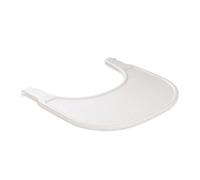 Hauck Plateau chaise haute Alpha Click Tray – pour Alpha+ et Beta+, fixation rapide, beige chiné