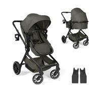 hauck Poussette 2 en 1 inclus Adaptateurs Cosy, Convert N Care Olive