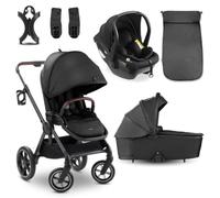 hauck Poussette 3 en 1, Nacelle et Siège Auto Comfort N Care Trio Set Black