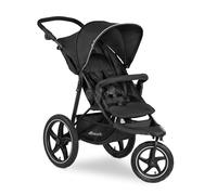 hauck Poussette 3 Roues avec Grandes Roues Pneumatiques, Runner 2 Black