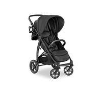 hauck Poussette Bebe Rapid 4D, Roues caoutchouc, Pliage une Main, Black